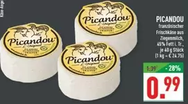 französischer Frischkäse aus Ziegenmilch