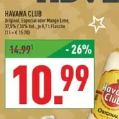 Havana Club - Original, Especial oder Mango Lime