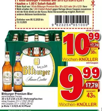 Bitburger - Premium Bier