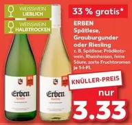 Spätlese, Grauburgunder oder Riesling