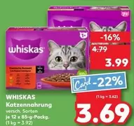 Whiskas - Katzennahrung
