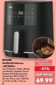 Braun - Heißluftfritteuse >>HF3030<<