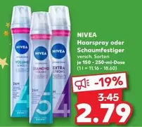 Nivea - Haarspray oder Schaumfestiger