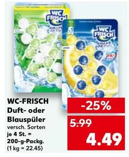 Duft- oder Blauspüler