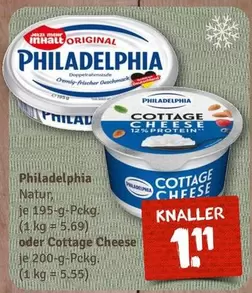 Philadelphia - Natur oder Cottage Cheese