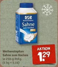 Sahne zum Kochen
