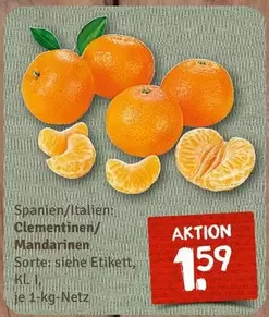 Clementinen/ Mandarinen