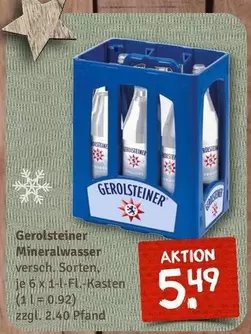 Gerolsteiner - Mineralwasser