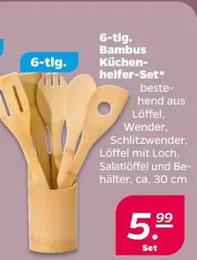 Bambus Küchenhelfer-Set