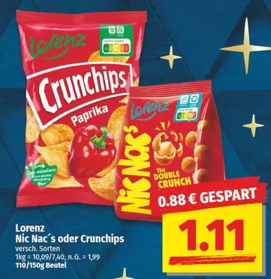 Crunch - Nic Nac's oder ips