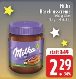 Milka - Haselnusscreme