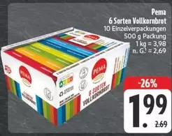 6 Sorten Vollkornbrot