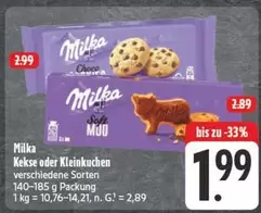Milka - Kekse oder Kleinkuchen