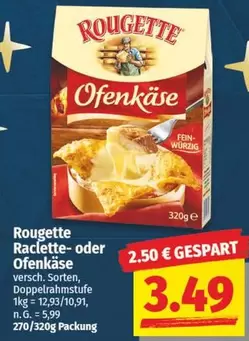 Raclette- oder Ofenkäse