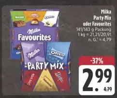 Milka - Party Mix oder Favourites
