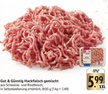 Hackfleisch gemischt