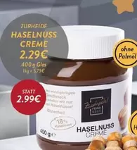 HASELNUSS CREME