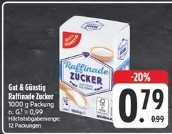 Raffinade Zucker