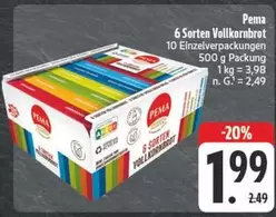 6 Sorten Vollkornbrot