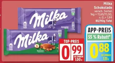 Milka - Schokolade