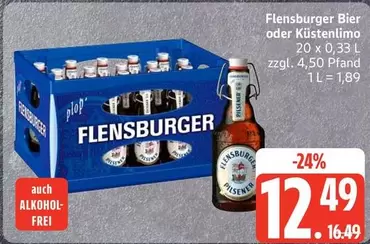 Bier oder Küstenlimo
