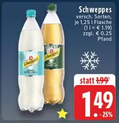 Schweppes - versch. Sorten