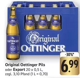 Oettinger Pils oder Export