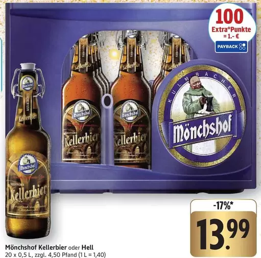 Kellerbier oder Hell