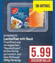 Lachsfilet mit Haut