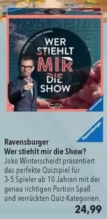 Wer stiehlt mir die Show?