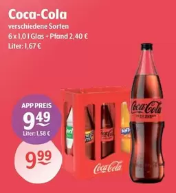 Coca Cola - Verschiedene Sorten