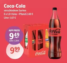 Coca Cola - Verschiedene Sorten