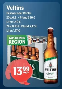 Veltins - Pilsener Oder Radler