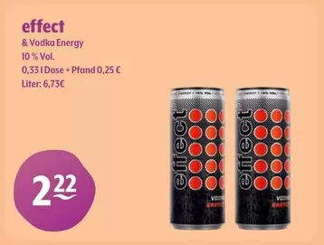 Effect - & Vodka Energy 10% Vol.