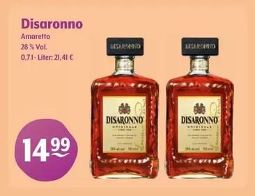 Disaronno - Amaretto 28% Vol.