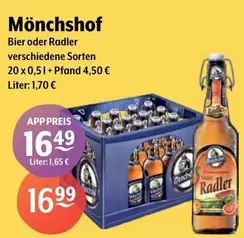 Mönchshof - Bier Oder Radler