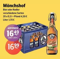 Mönchshof - Bier Oder Radler