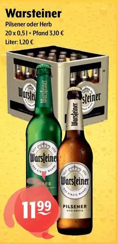 Warsteiner - Pilsener Oder Herb