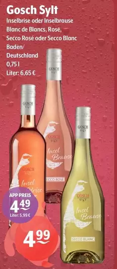 Gosch Sylt - Inselbrise Oder Inselbrause Blanc De Blancs