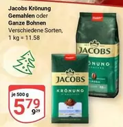 Krönung Gemahlen oder Ganze Bohnen