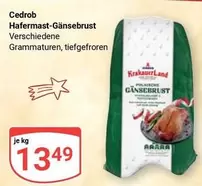 Hafermast-Gänsebrust