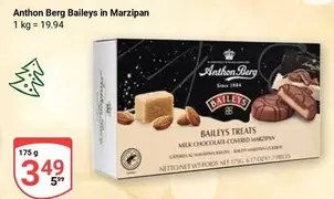 Berg - Baileys in Marzipan