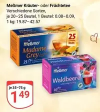 Grey - Kräuter- oder Früchtetee