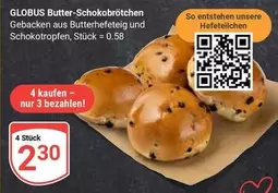 Butter-Schokobrötchen