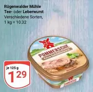 Tee- oder Leberwurst
