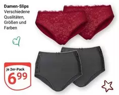 Damen-Slips