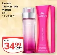 Lacoste - Touch of Pink Woman EdT