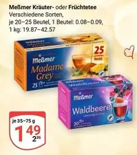 Grey - Kräuter- oder Früchtetee