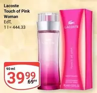 Lacoste - Touch of Pink Woman EdT