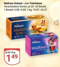 Grey - Kräuter- oder Früchtetee